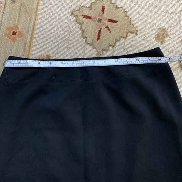 Talbots knee-length classic black skirt. - Picture 7 of 7
